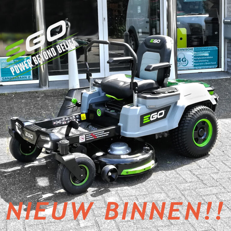 EGO Zitmaaier op accu
