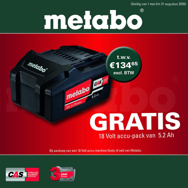 Gratis Metabo Accu