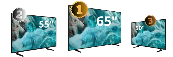 Winaktie, maak jij kans op één van deze drie televisies?